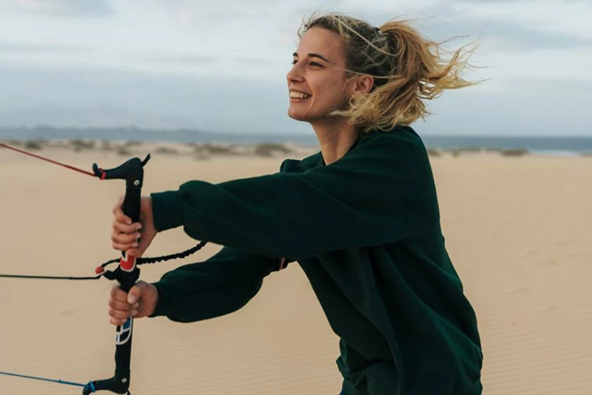 Ozone IGNITION V3 Trainer Kite Mit 3-Leinen Safety â Bild 4